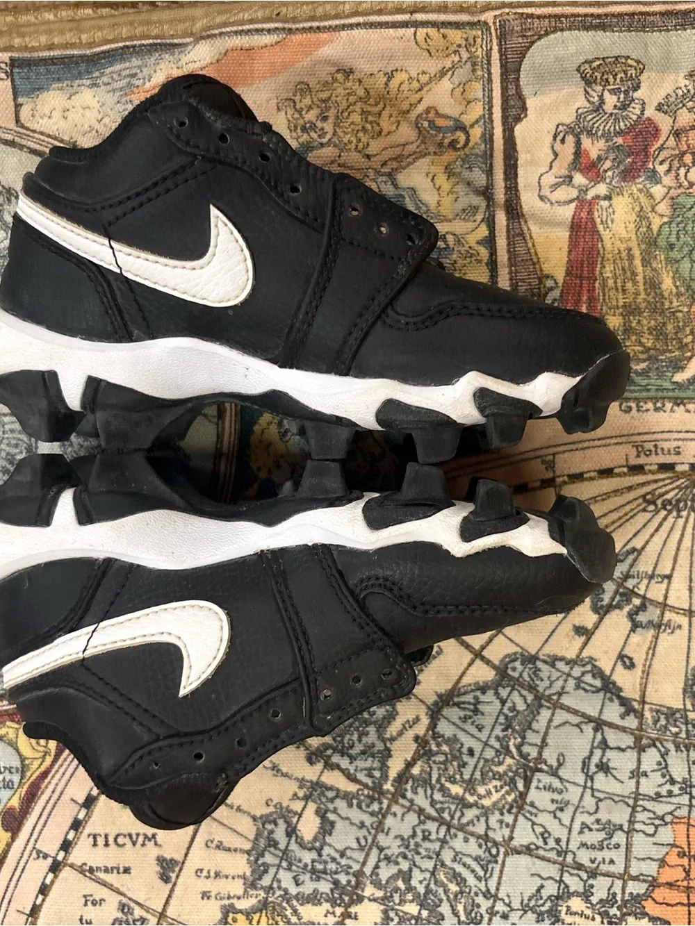 Nike Air Jordan  Black Low-Top Sneakers